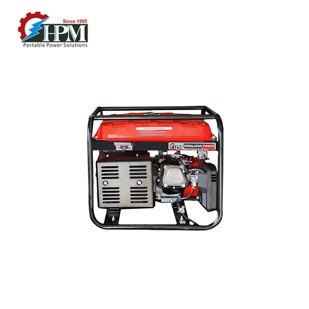 3 KVA LPG Generator , Model HP-3500, Petrol & LPG RUN, Recoil Start